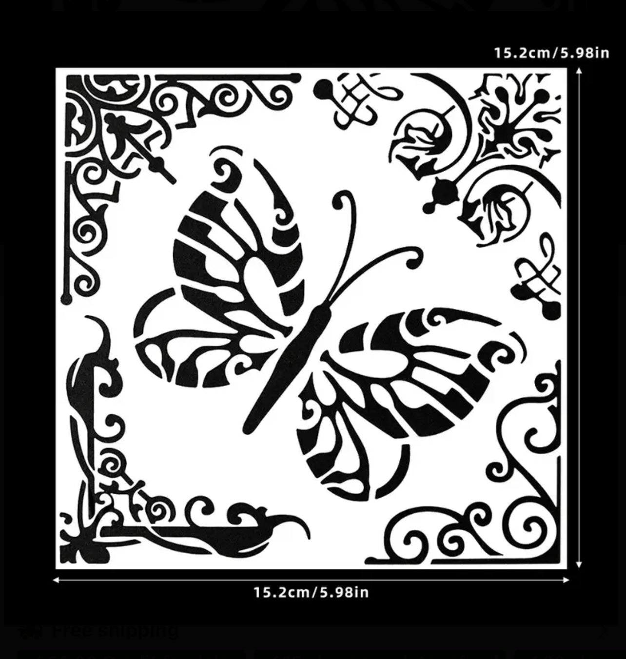 Butterfly Stencil