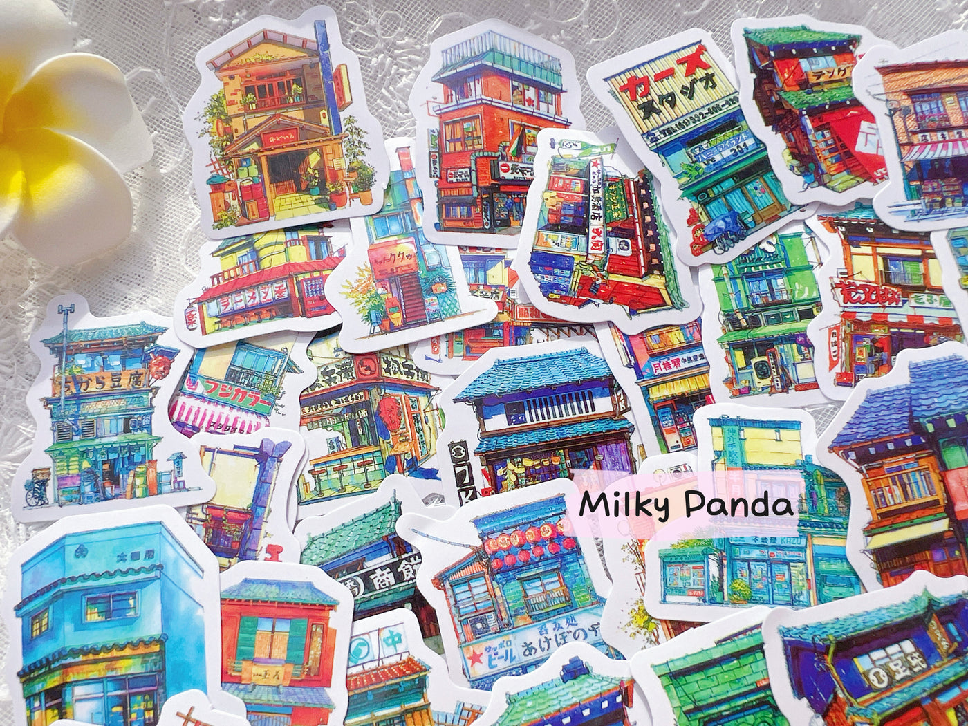 Japanese Store Vinyl Stickers