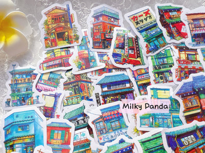 Japanese Store Vinyl Stickers