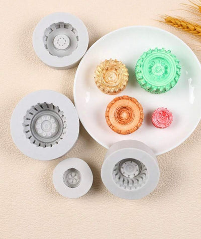 Tyre Wheel Fondant Mould
