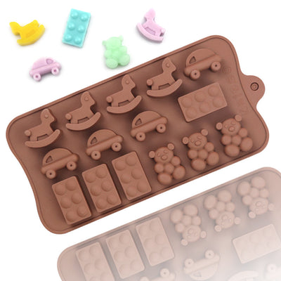 Car & Bear Silicone Mould