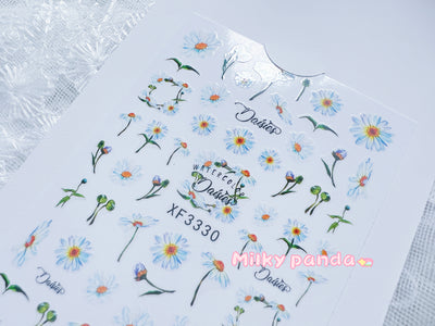 Daisy Nail Sticker