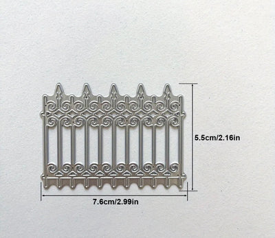 Vintage Fence Cutting Die