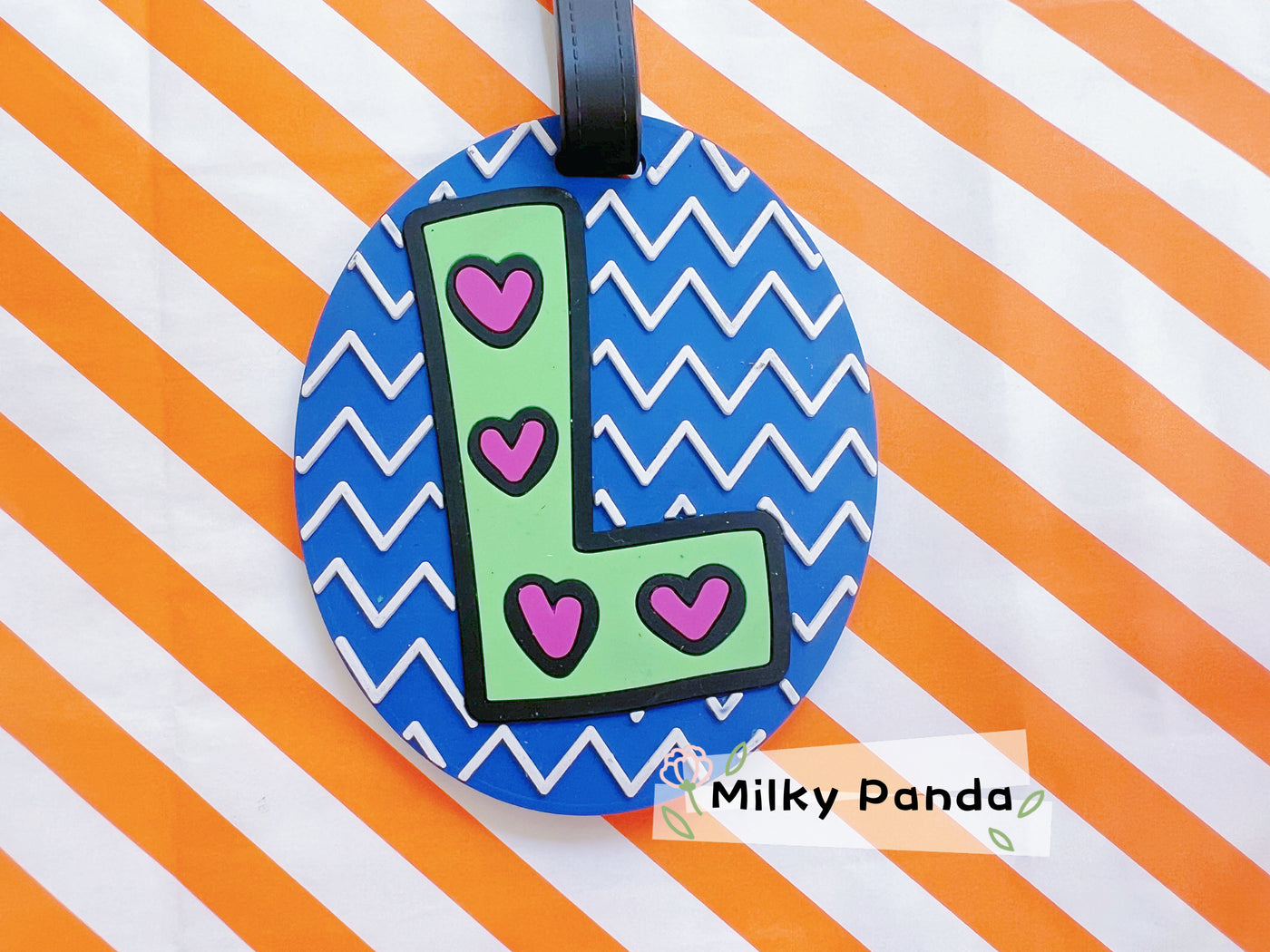 Letter L Luggage Tag