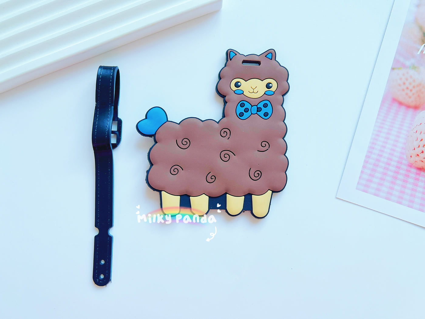 Llama Luggage Tag