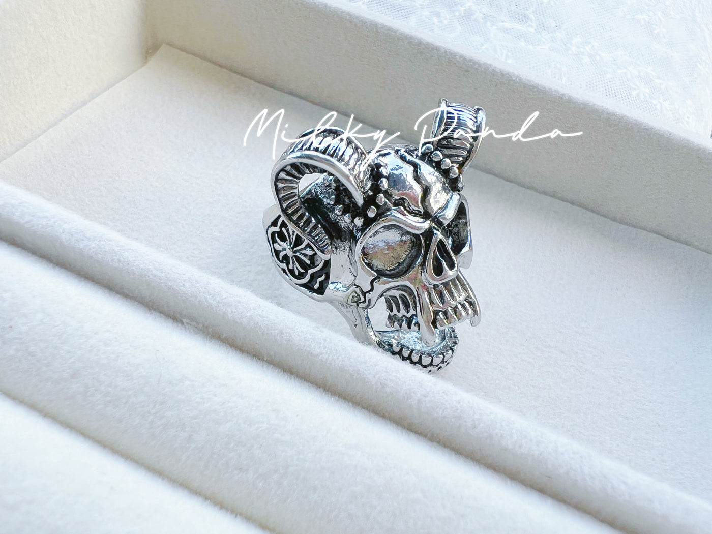 Chunky Skull Ring