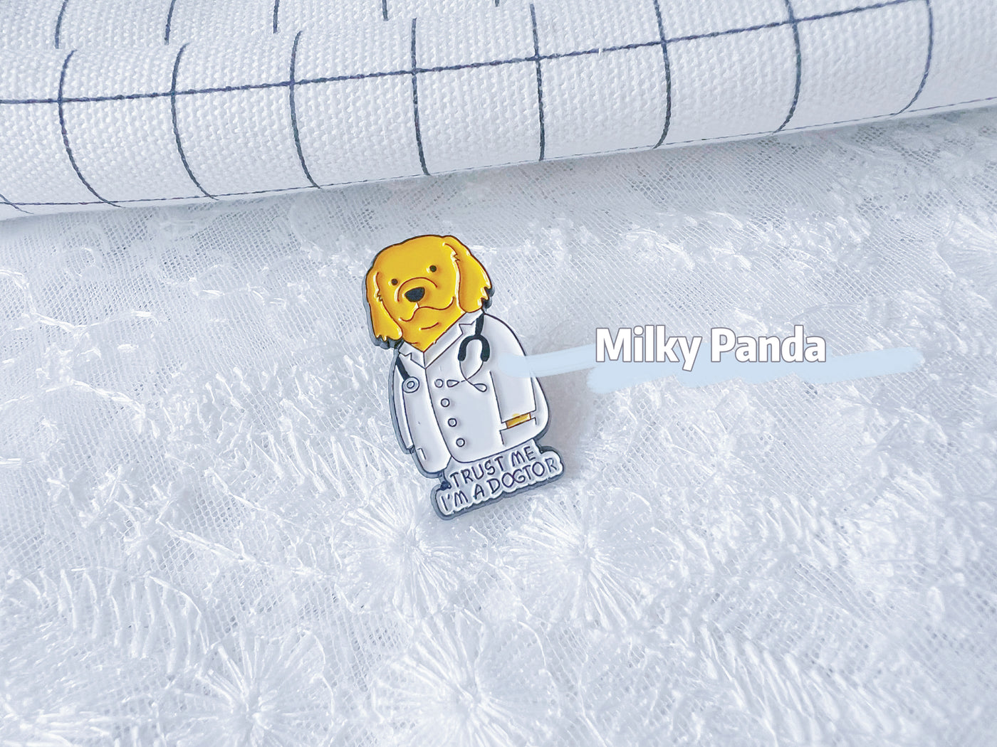 Trust Me I Am A Dogtor Pin