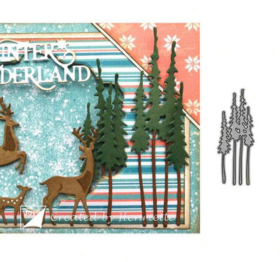 Tree & Reindeer Cutting Die