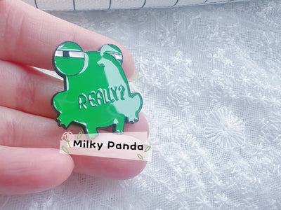 Really Fun Frog Pin
