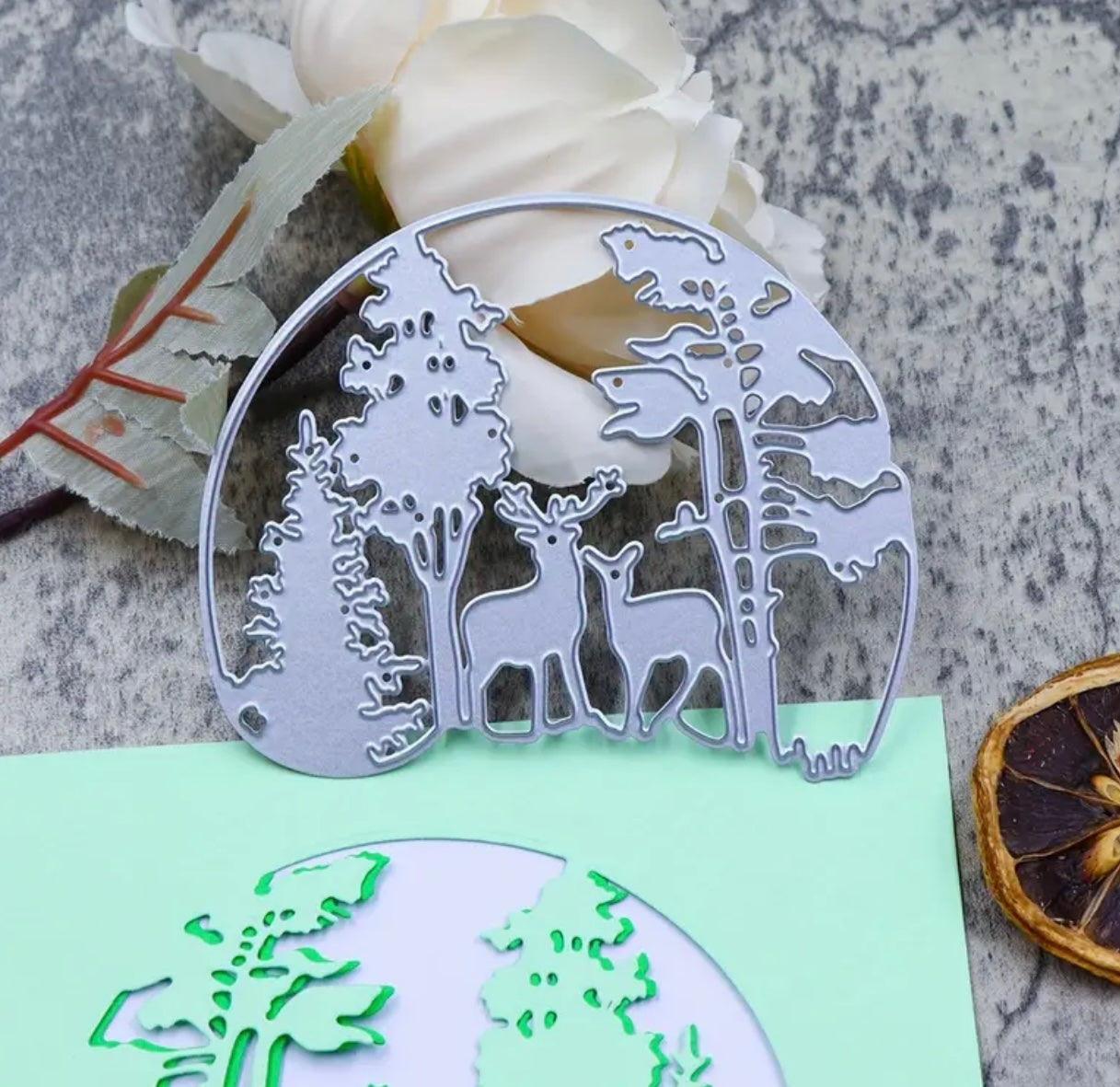 Reindeer & Forest Cutting Die