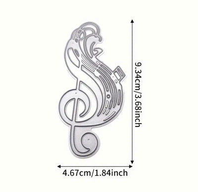 Musical Notes Cutting Die