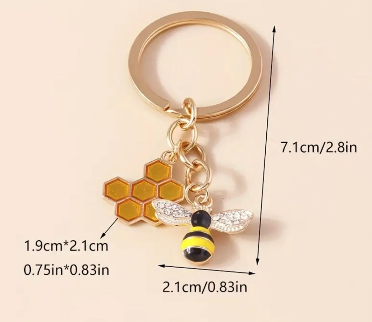 Bumble Bee Keyring