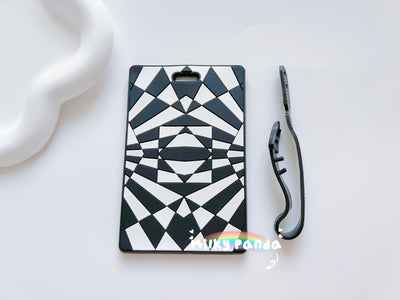 Pattern luggage tag