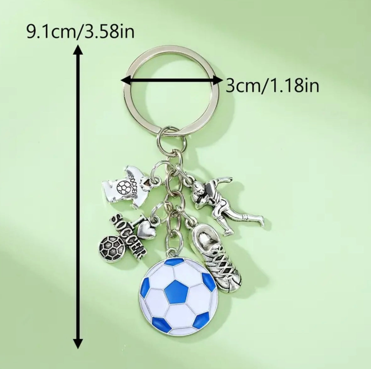 Football Keyring