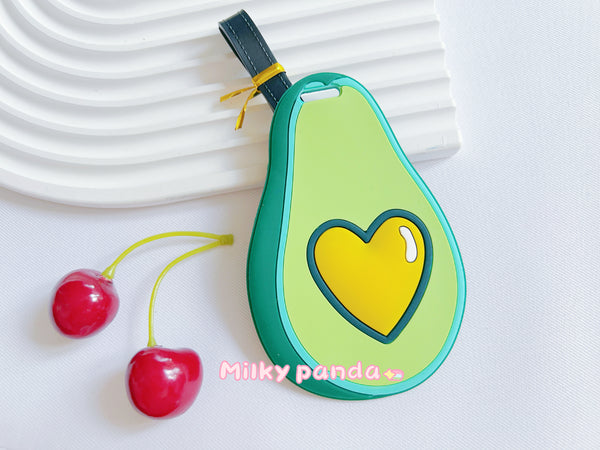 Avocado Luggage Tag