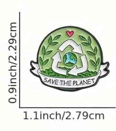 Save The Planet Pin