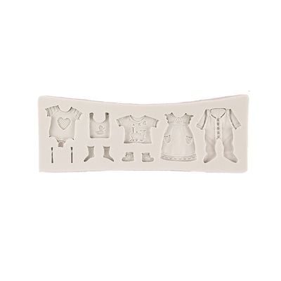 Baby Clothes Fondant Mould