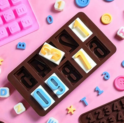 Number Chocolate Mould