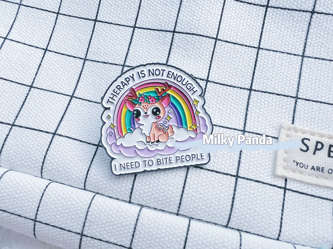 Therapy Is Not Enough Pin