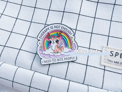 Therapy Is Not Enough Pin