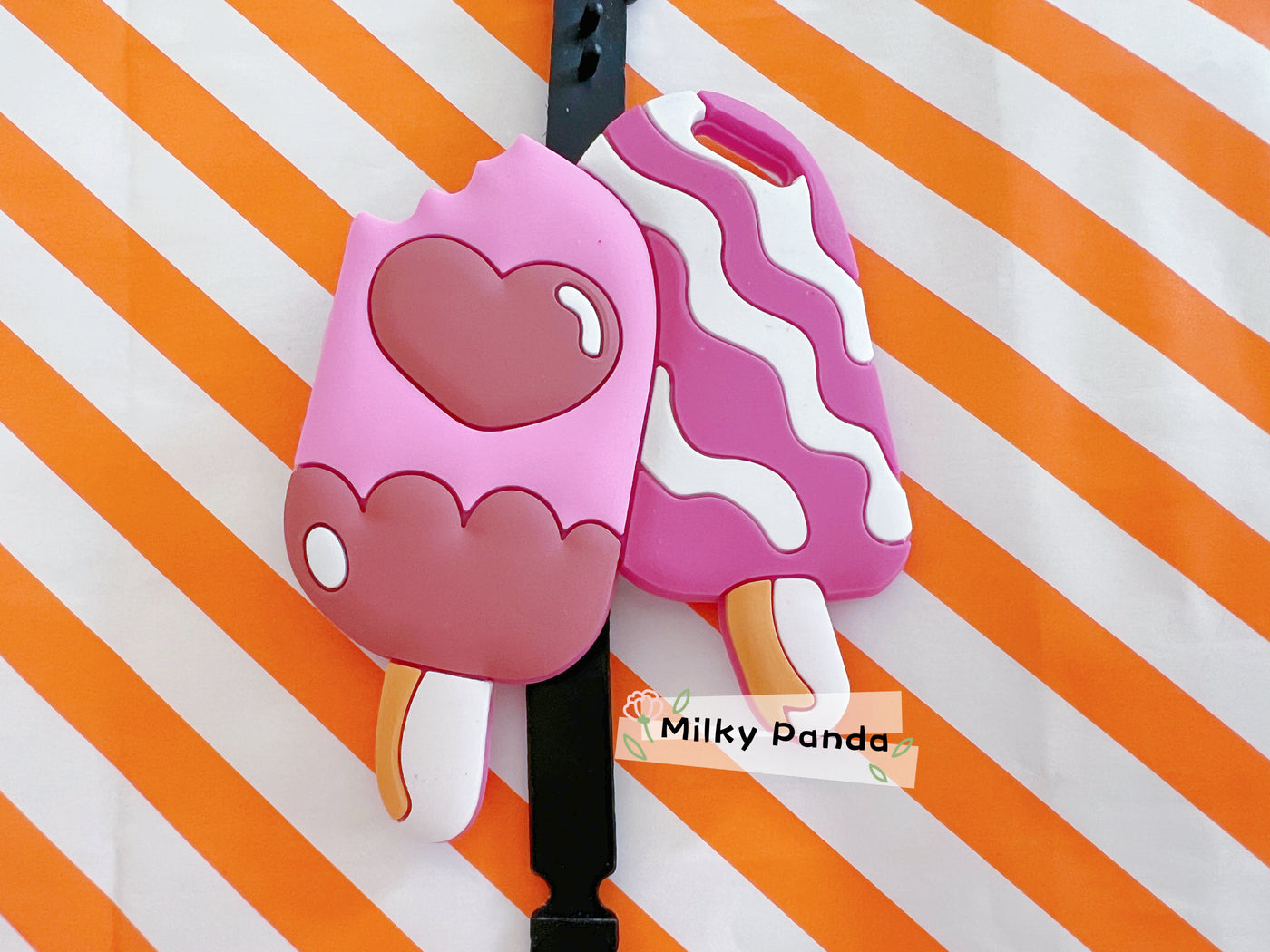 Lollipop luggage tag