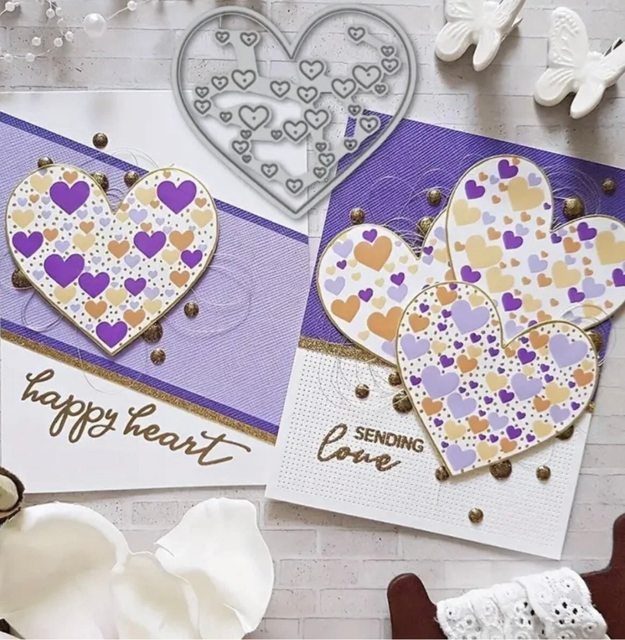 Hearts Cutting Die