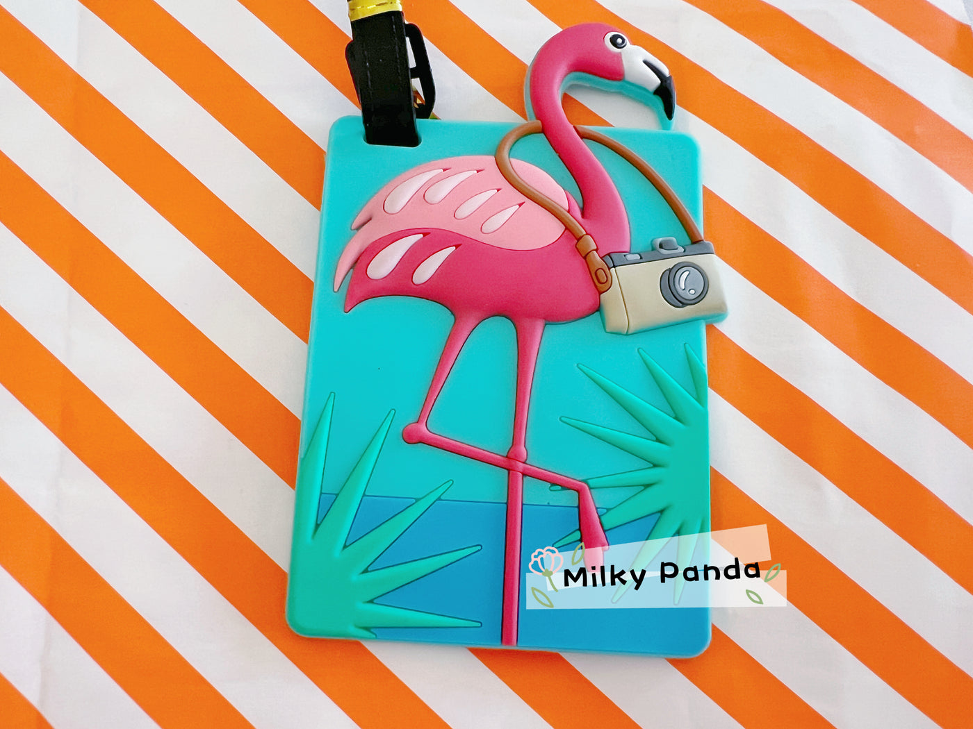 Flamingo Luggage Tag