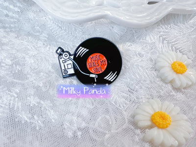 Music Heals My Soul- Pin