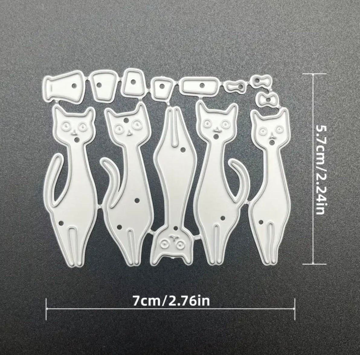 Cats Cutting Die