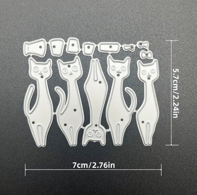 Cats Cutting Die