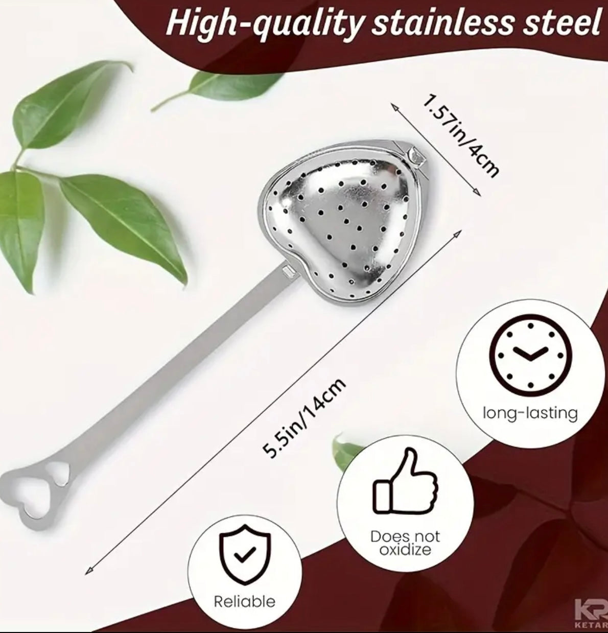Heart Shaped Tea Infuser