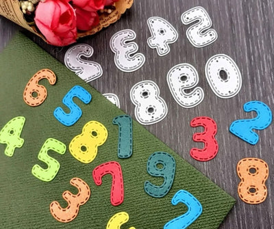 Number Cutting Die