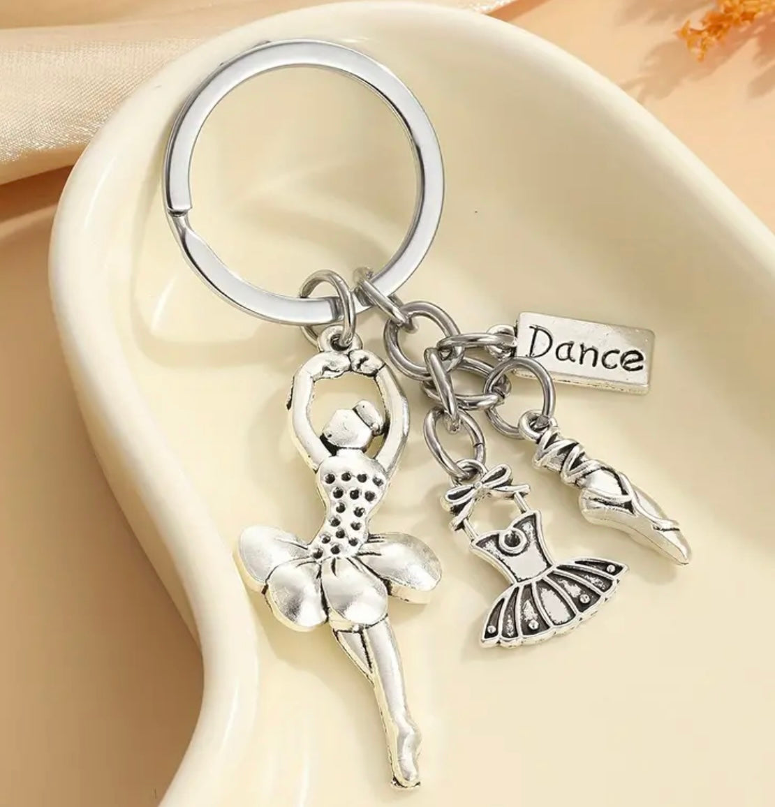 Ballet Dance Keyring