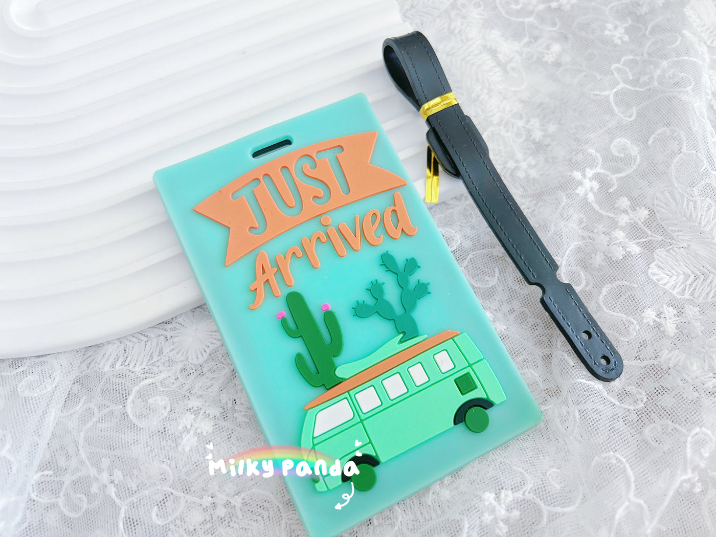 Just Arrived Luggage Tag