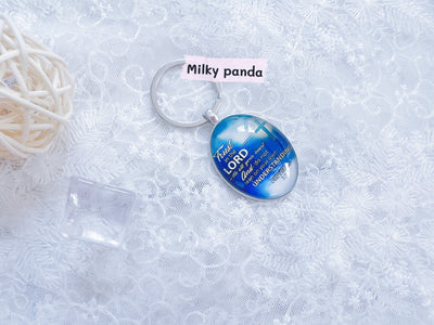 Christian Bible Verse Keyring