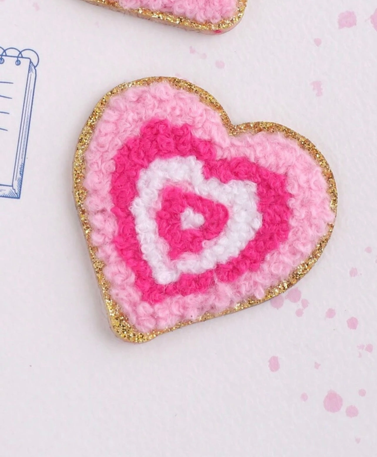 Heart Iron On Patch