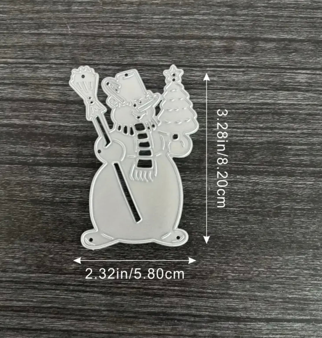 Snowman Cutting Die