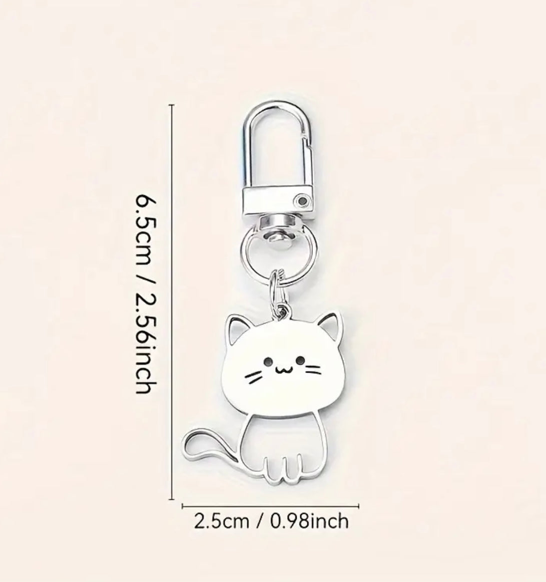 Cat Keyring Charm