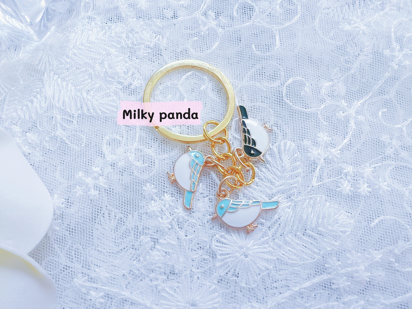 Birds Keyring