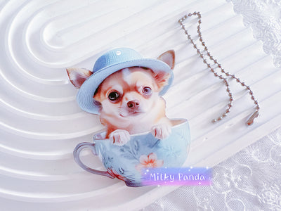 Chihuahua Keyring Charm