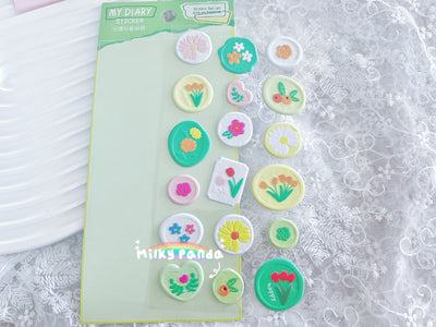 Puff Wax Seal Sticker