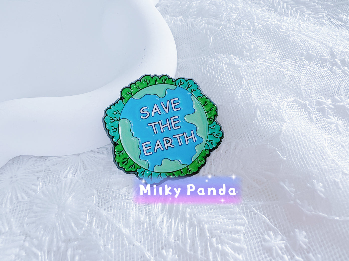 Save The Earth Pin