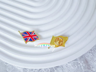UK & GB Flag Pin