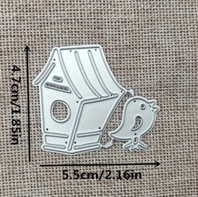 Bird & House Cutting Die