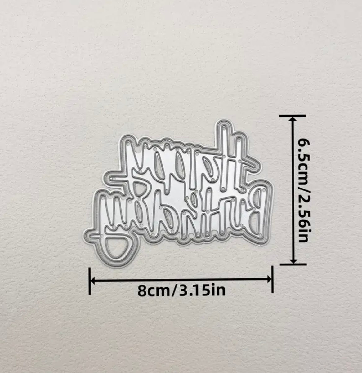 Happy Birthday Cutting Die