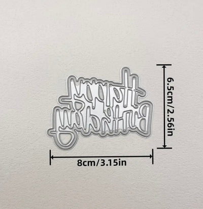 Happy Birthday Cutting Die