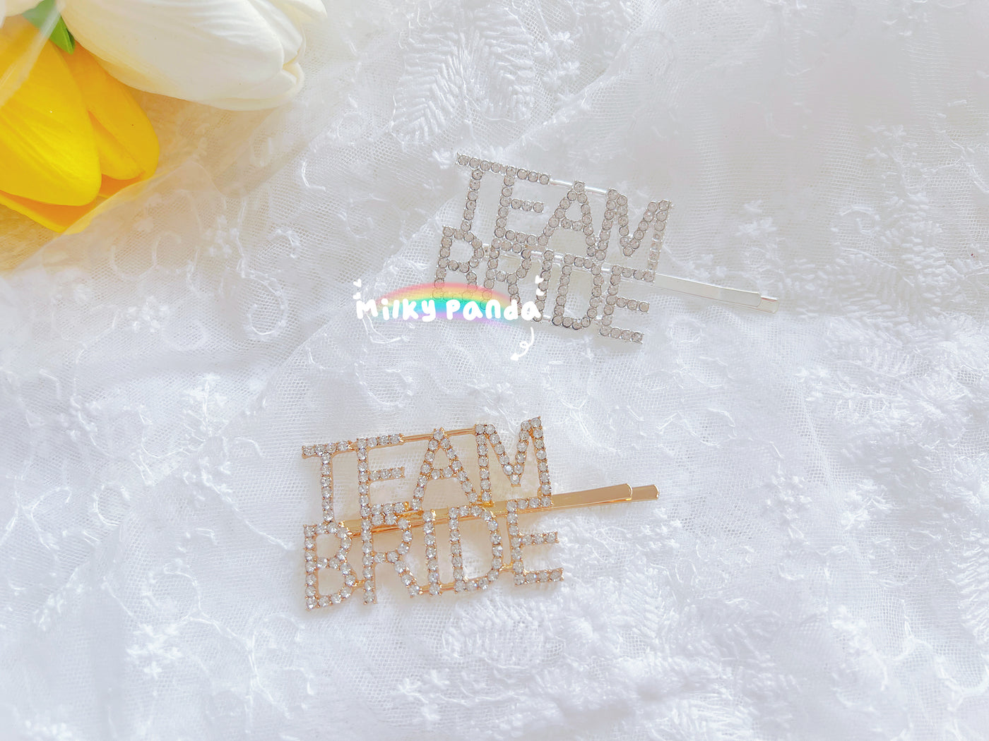 Team Bride Hair Clip