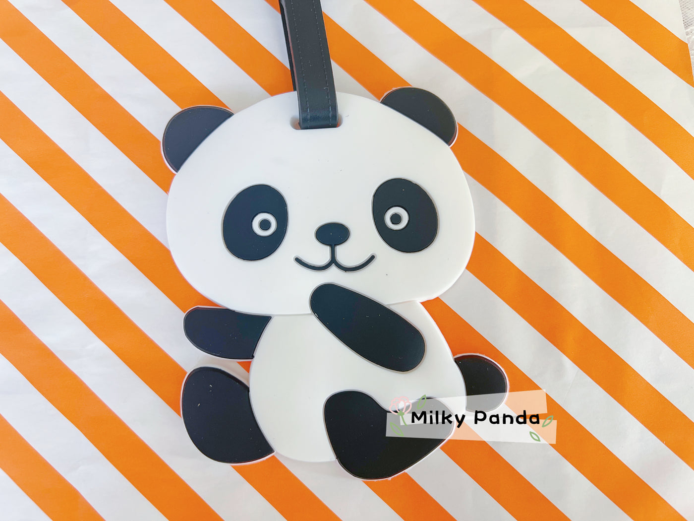 Panda Luggage Tag