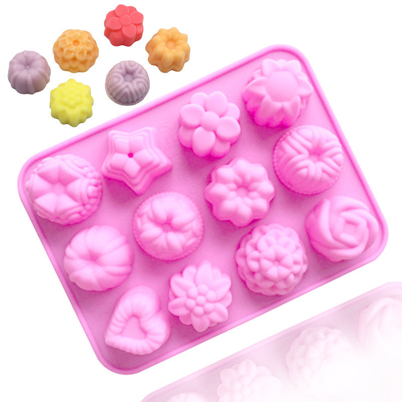 Multi Flowers Silicone Mould