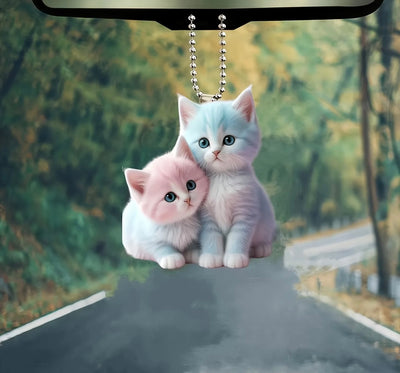 Cats Keyring Charm